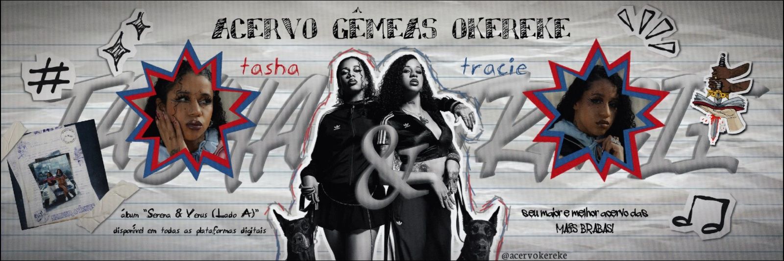 acervo gêmeas okereke's banner