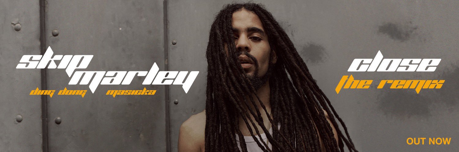 Skip Marley's banner
