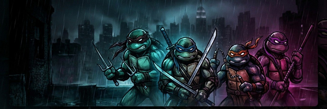 Shredder's banner
