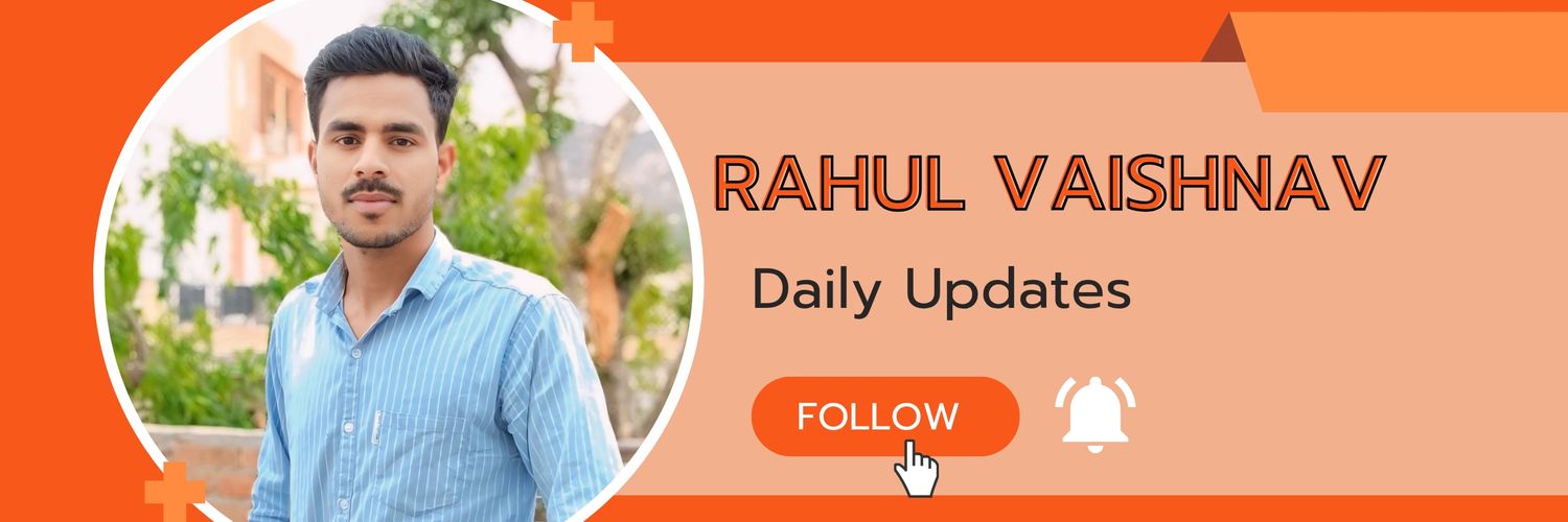 Rahul Vaishnav's banner