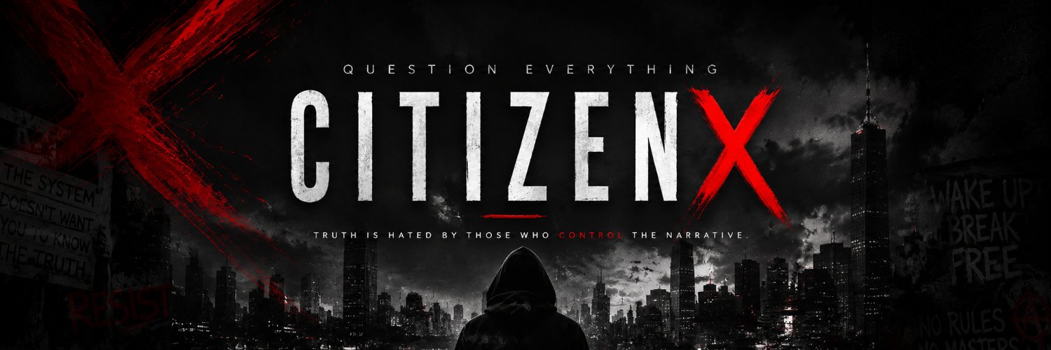 Citizen X's banner