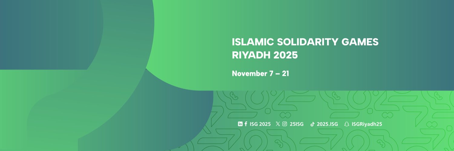 Riyadh 2025 Islamic Solidarity Games's banner