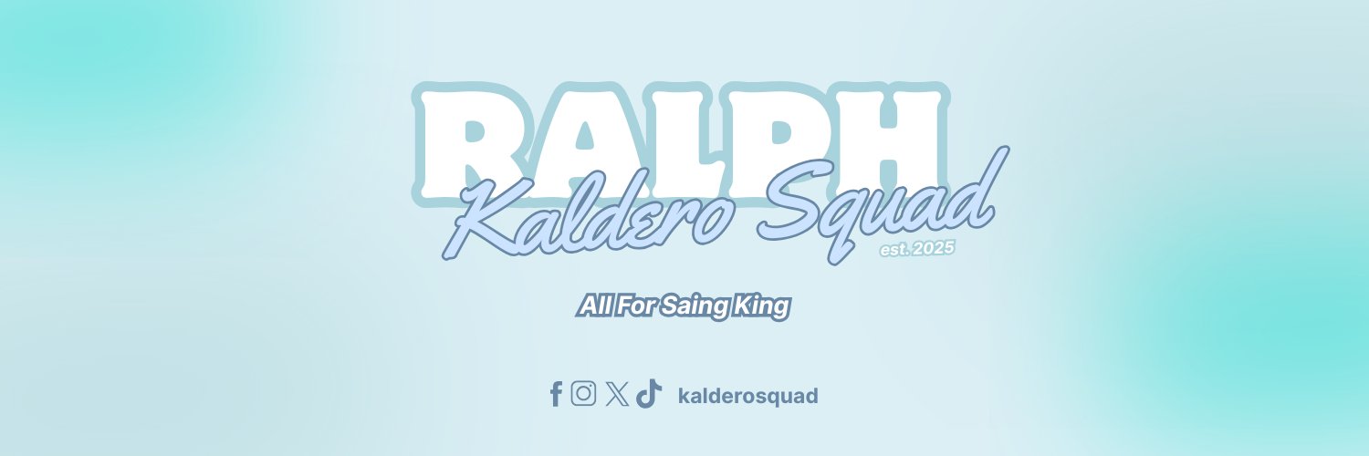 RALPH KALDERO SQUAD 🍚's banner