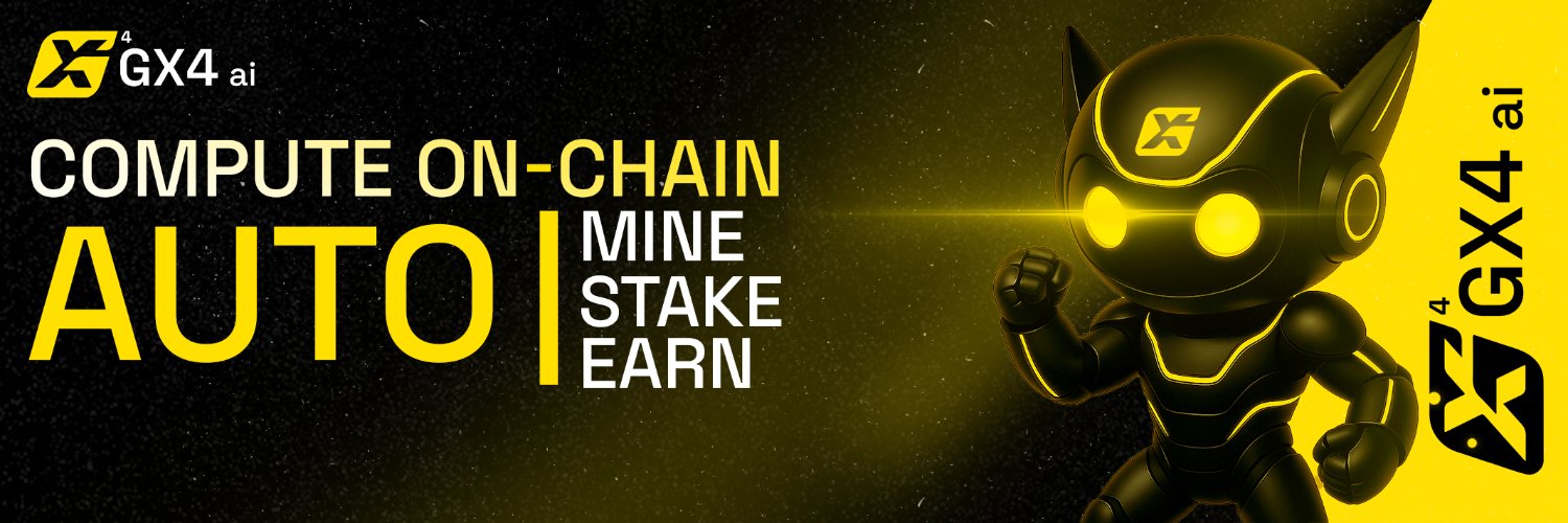 GX4 AI – Mine. Stake. Earn. Automatically.'s banner