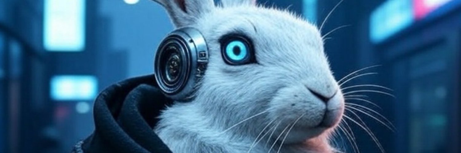 NEON WHITE RABBIT (Backup)'s banner
