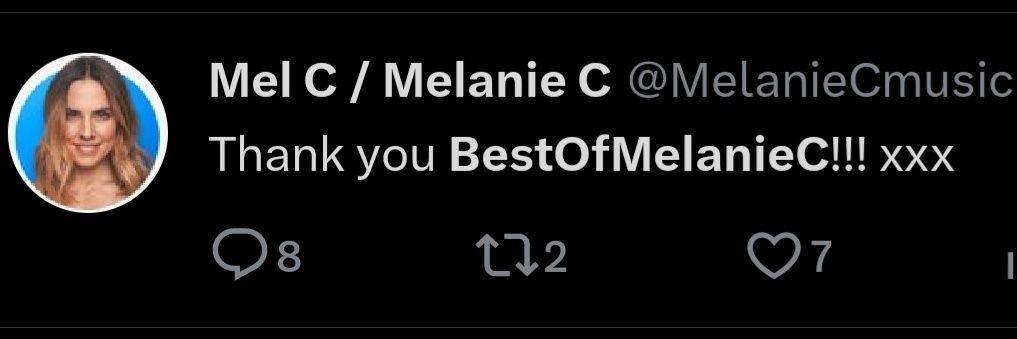Best Of Melanie C's banner