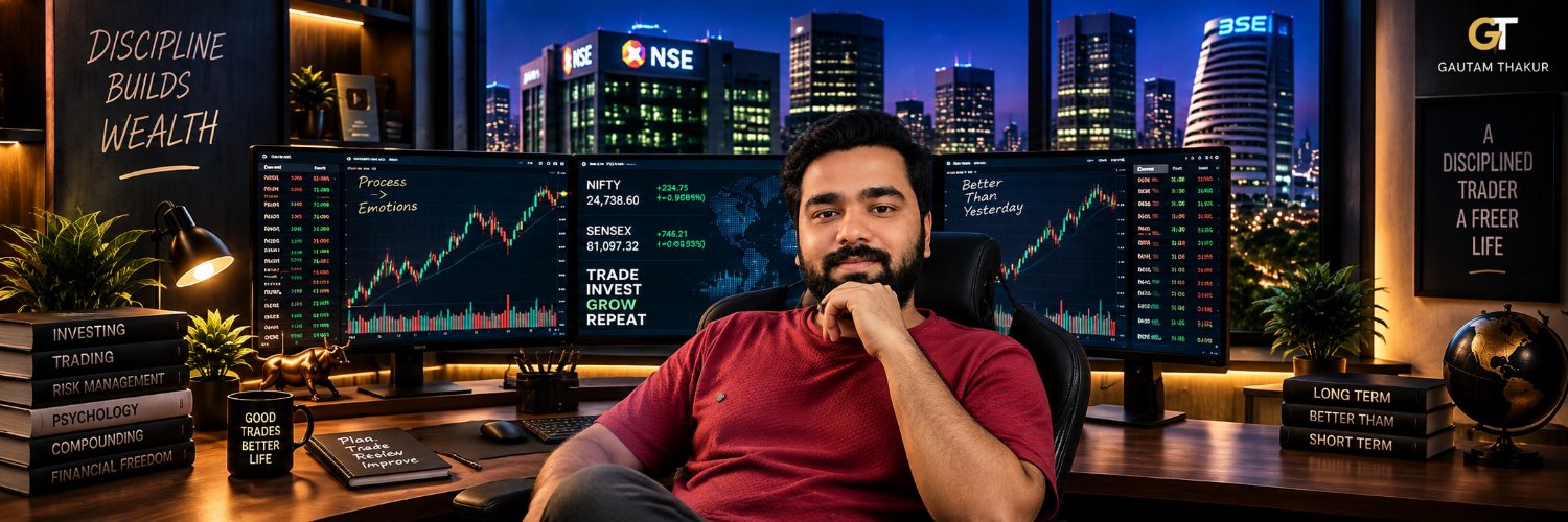 Gautam Thakur's banner