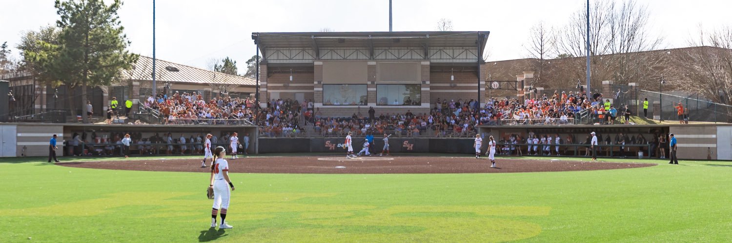 Sam Houston Softball's banner