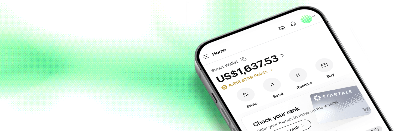 Startale App's banner