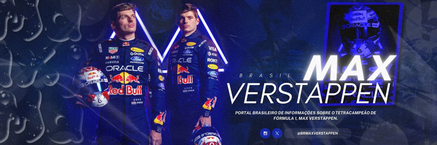 Max Verstappen Brasil's banner