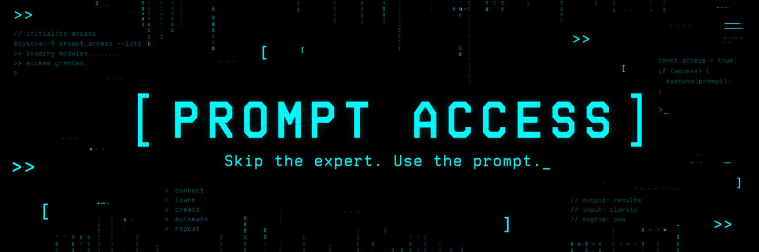 Prompt Access's banner