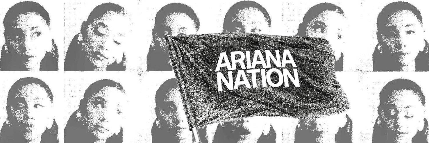 Ariana Nation's banner