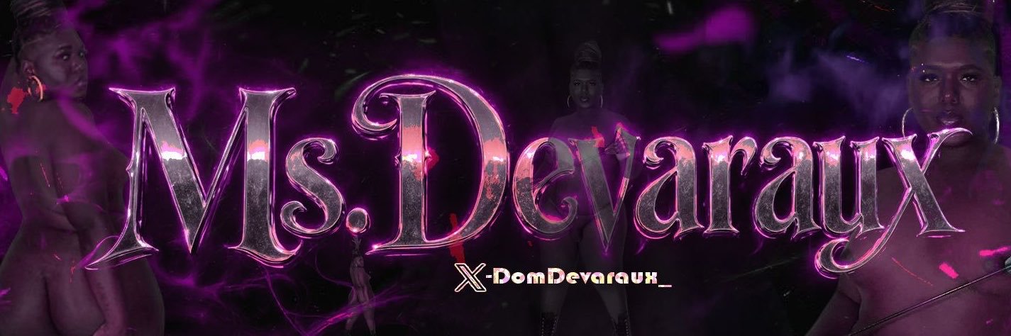 Ms. Devaraux's banner