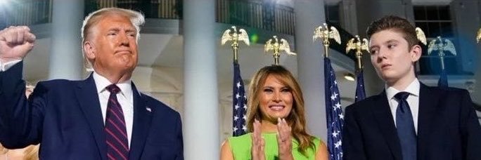 Commentary Barron Trump's banner