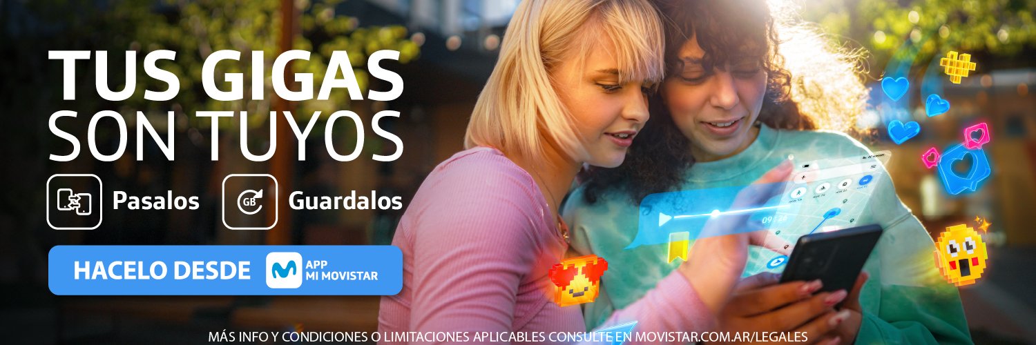 Movistar Argentina's banner
