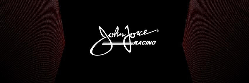 John Force Racing's banner