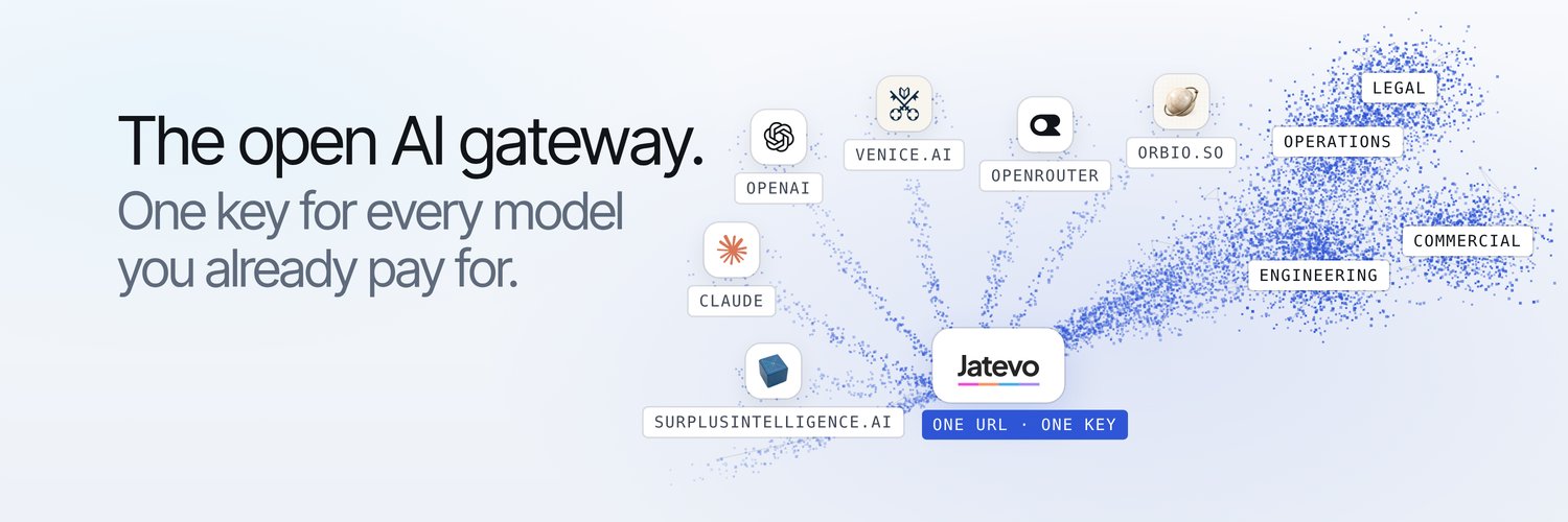 Jatevo's banner