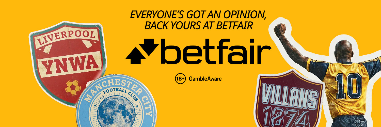 Betfair's banner