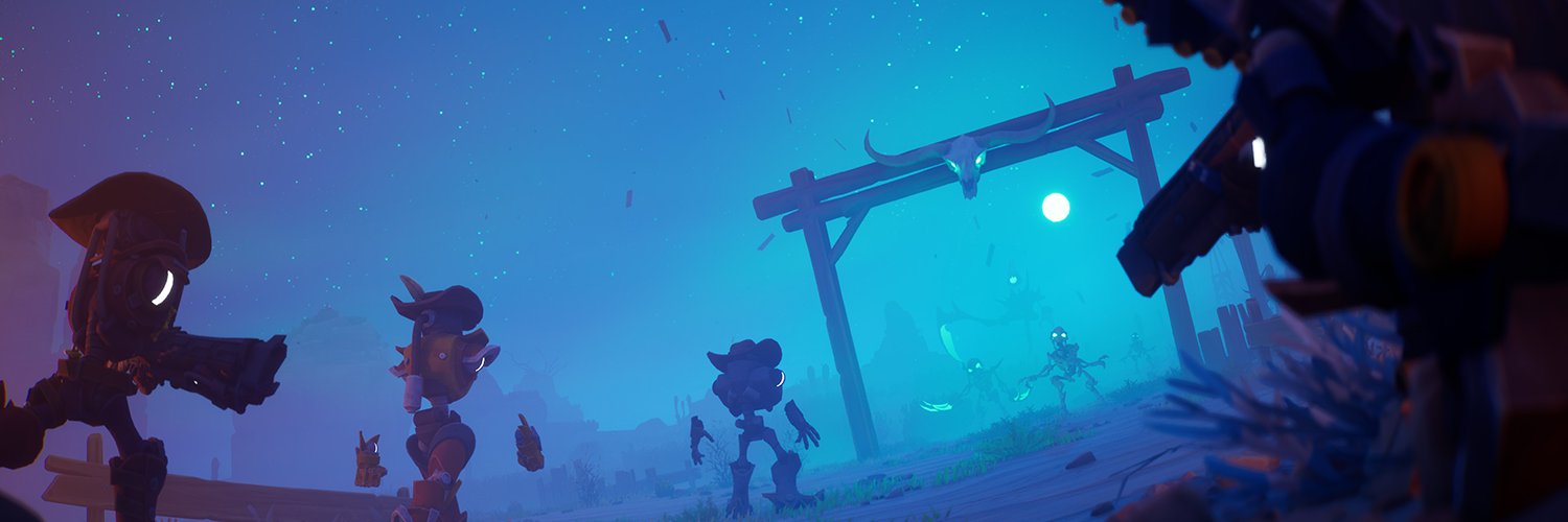Far Far West's banner