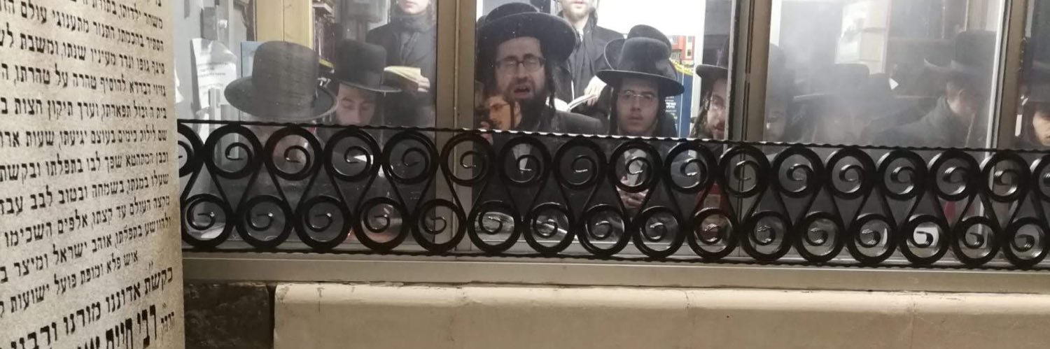 Rabbi Shalom Landau's banner