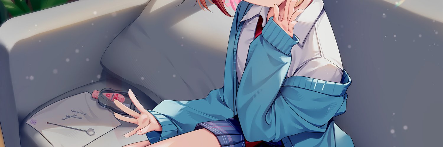 『負けを認めたら、もっと触らせてあげるけど？　ざーこ♡』公式's banner