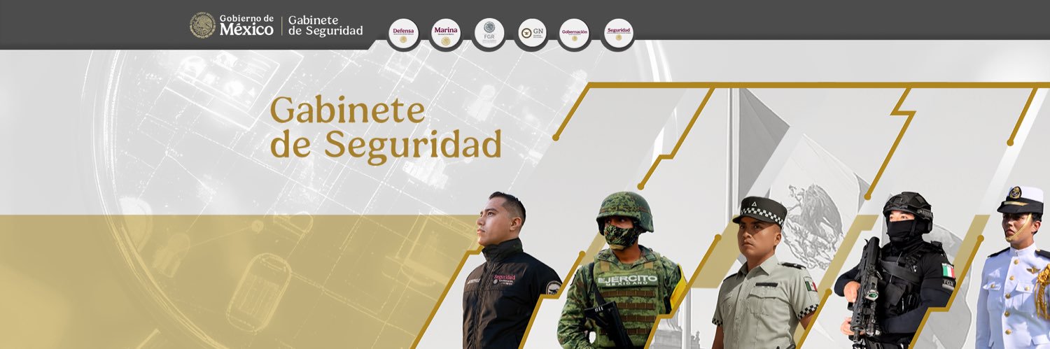 Gabinete de Seguridad de México's banner