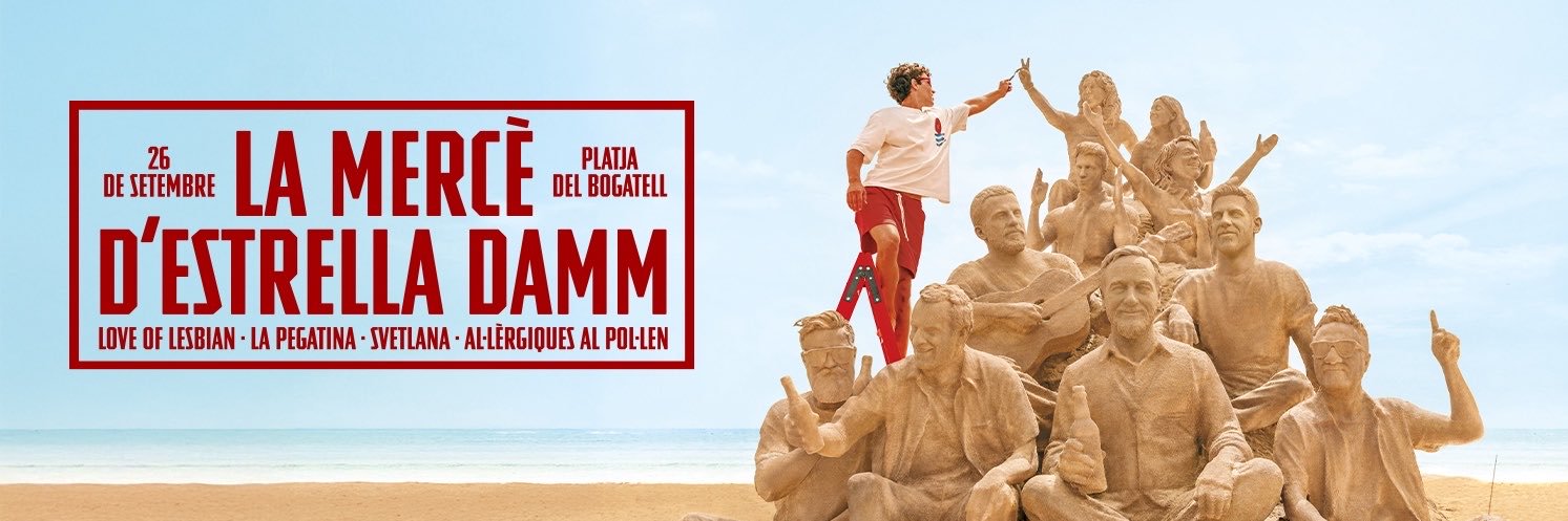 Estrella Damm Cat's banner