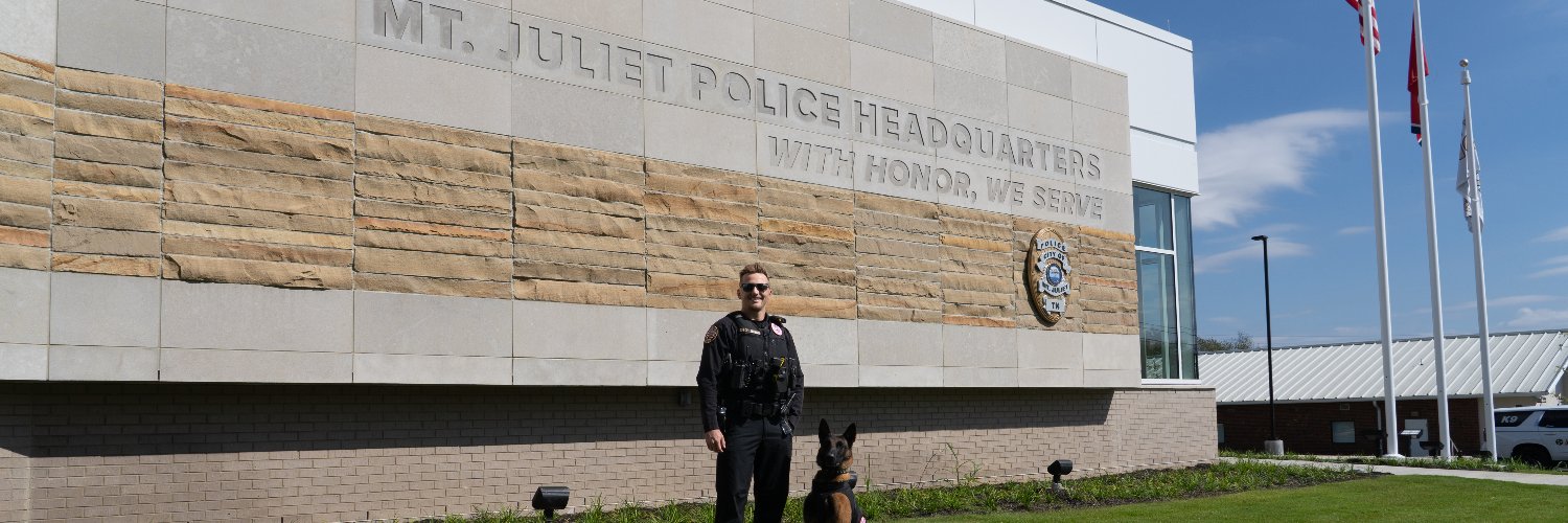 Mt. Juliet Police's banner