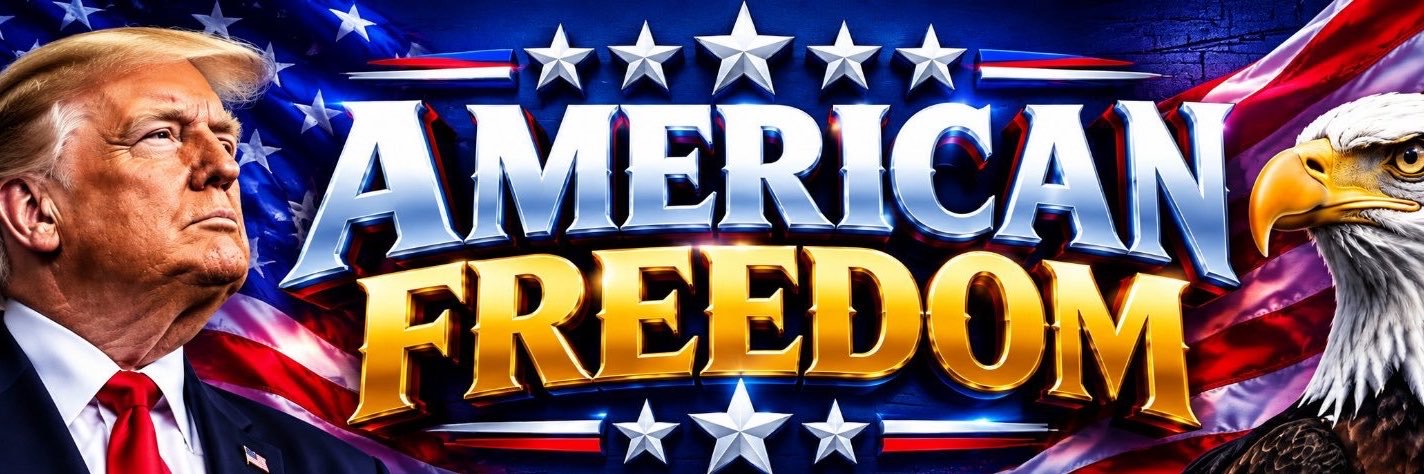 American Freedom's banner