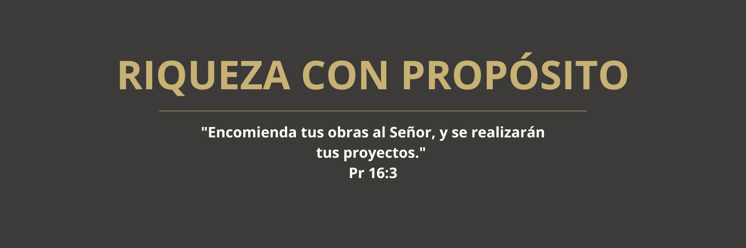 Riqueza Con Propósito's banner