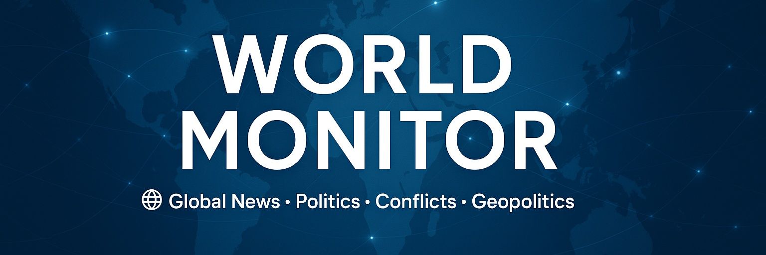 World Monitor's banner
