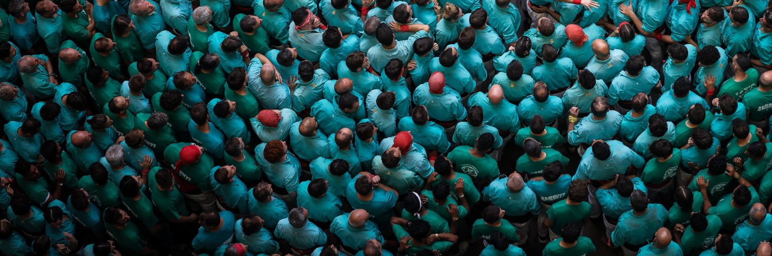 Castellers de Vilafranca's banner