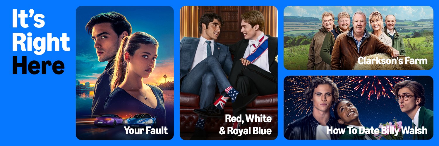 Prime Video UK & IE's banner