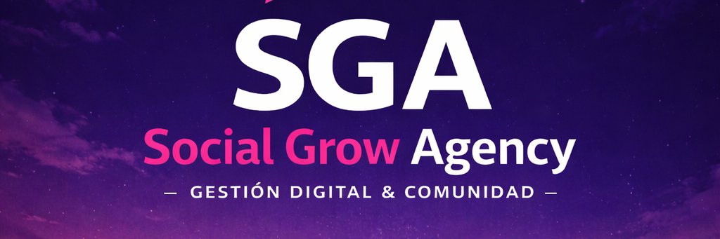 SocialGrowAgency's banner