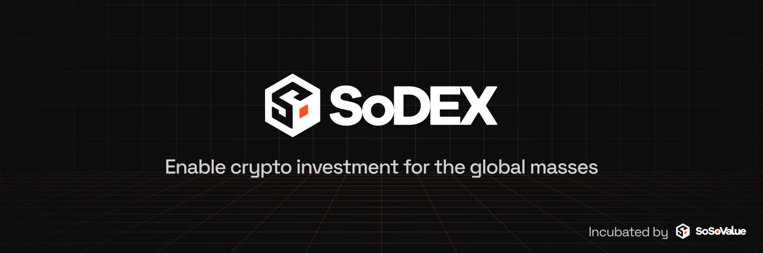 SoDEX's banner