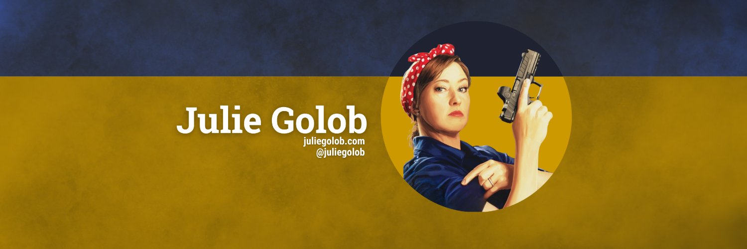 Julie Golob's banner