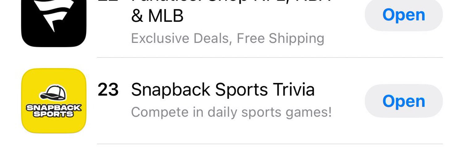 Snapback Trivia's banner