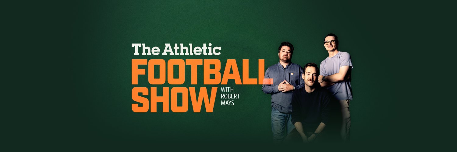 The Athletic Football Show's banner