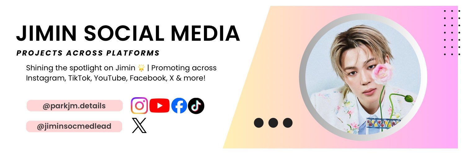 JIMIN SOCMED PROJECTS | BACK • SLOW's banner