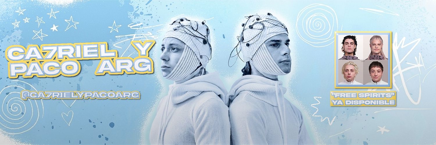 CA7RIEL & Paco Amoroso Data's banner