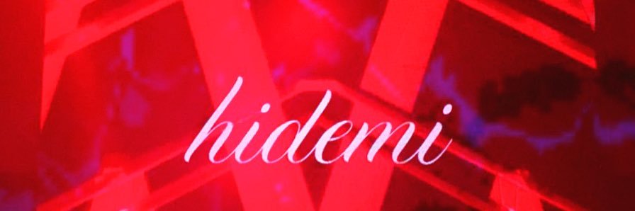 DJ hidemi's banner