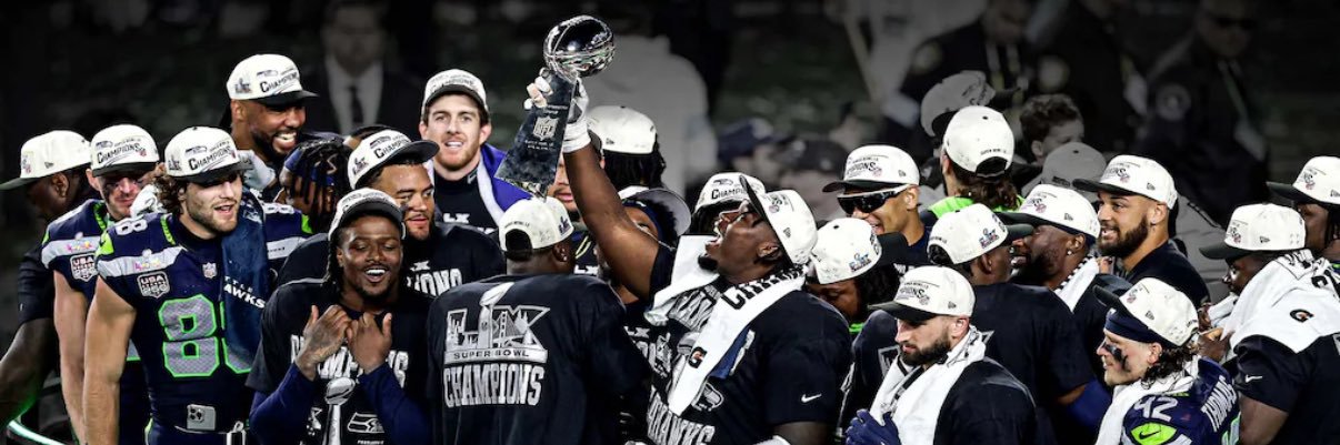 CJ (SUPER BOWL LX CHAMPS)'s banner