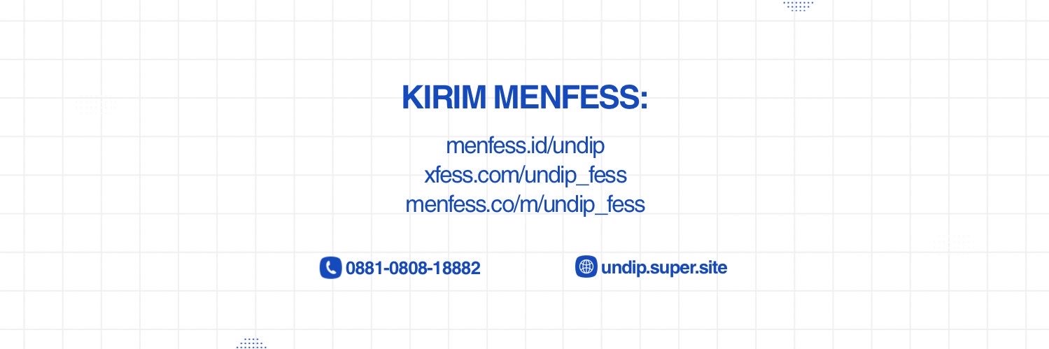 UNDIP MENFESS's banner