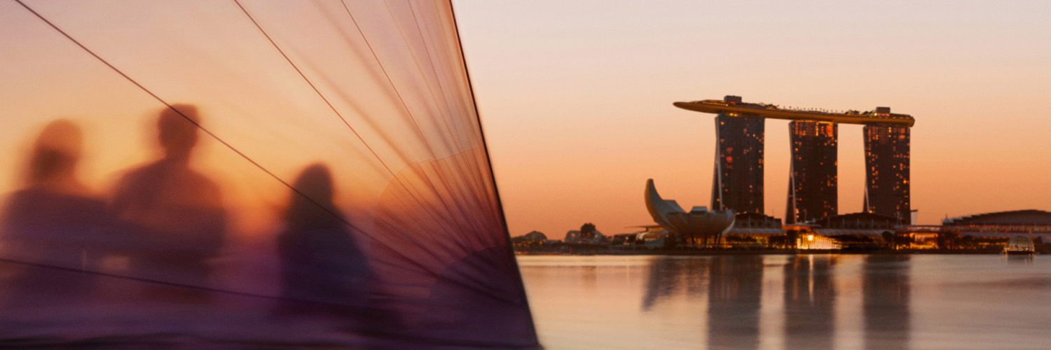 Marina Bay Sands's banner