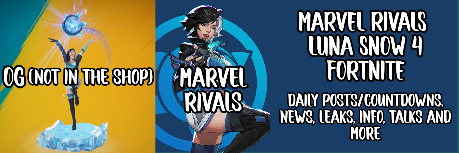Rivals Luna Snow 4 Fort (OG skin gone 🩵🤍🖤 )'s banner