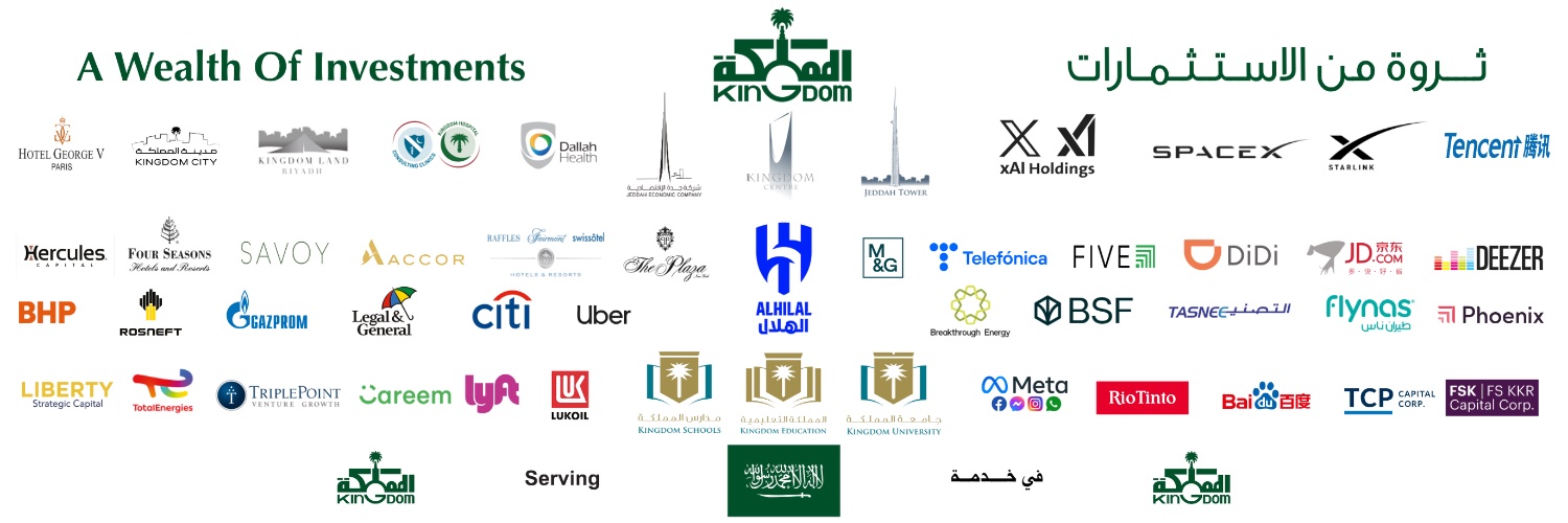 شركة المملكة القابضة's banner
