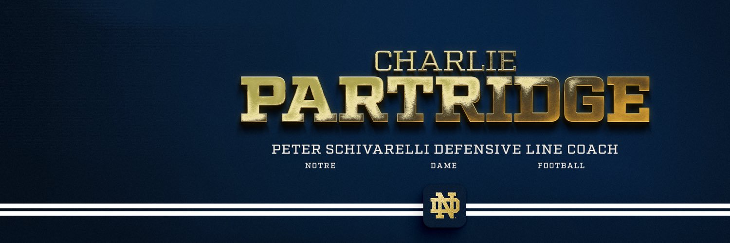 Charlie Partridge's banner