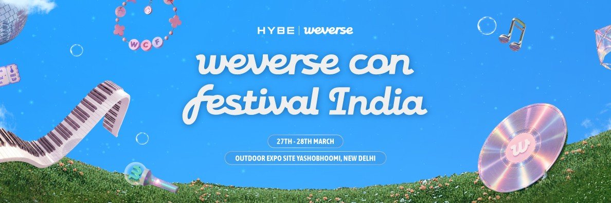 HYBE India's banner