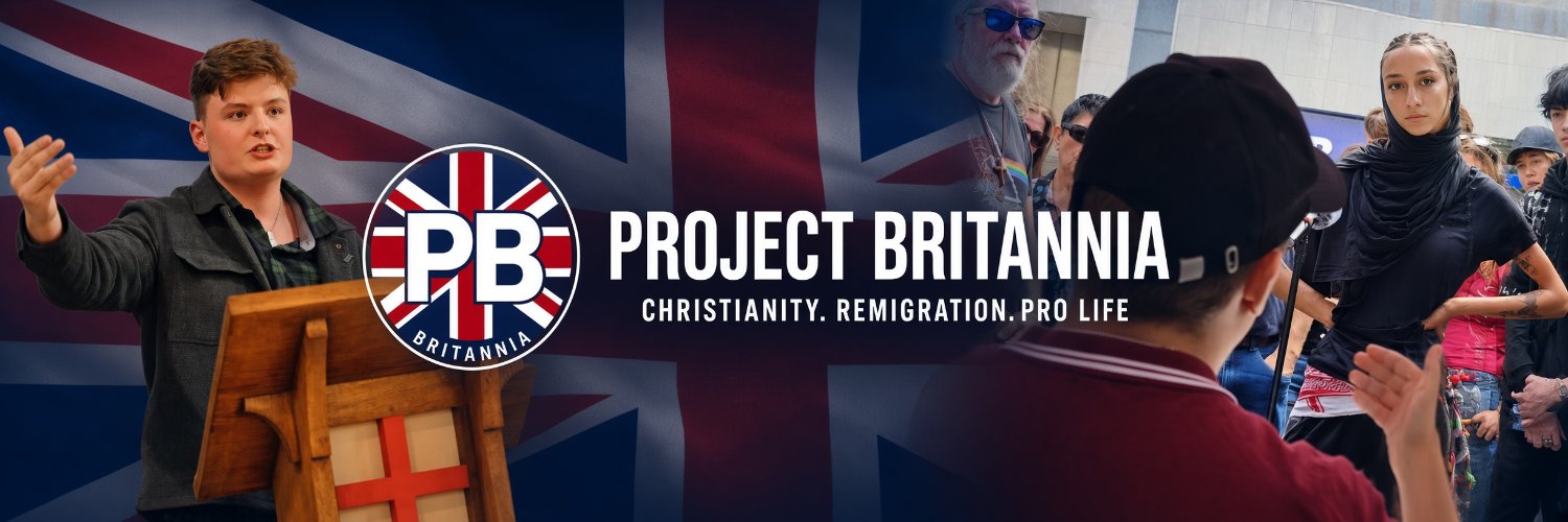Project Britannia's banner