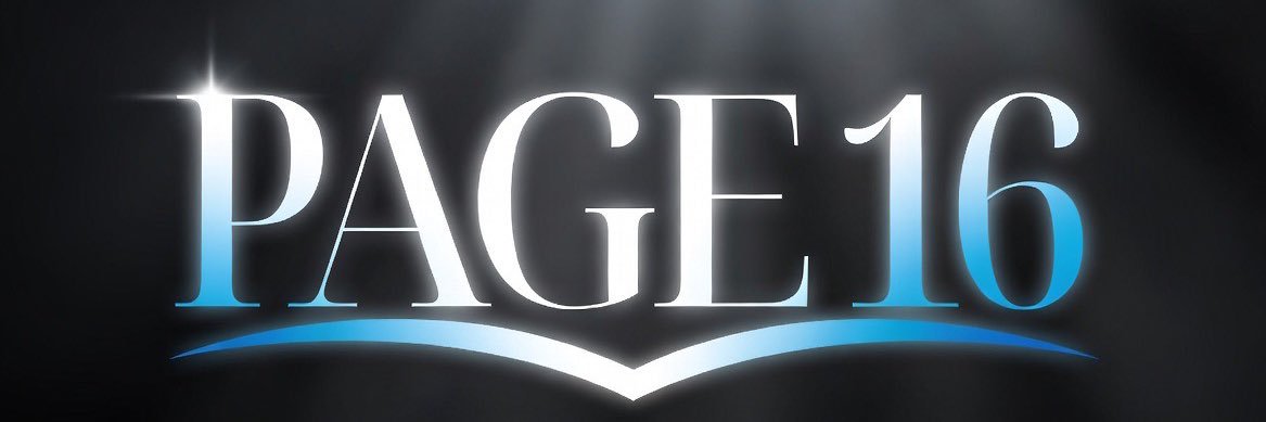 Page 16's banner